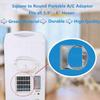 Portable Wind Shield Adjustable Tube Connector Connector Exhaust Hose  Portable Window
