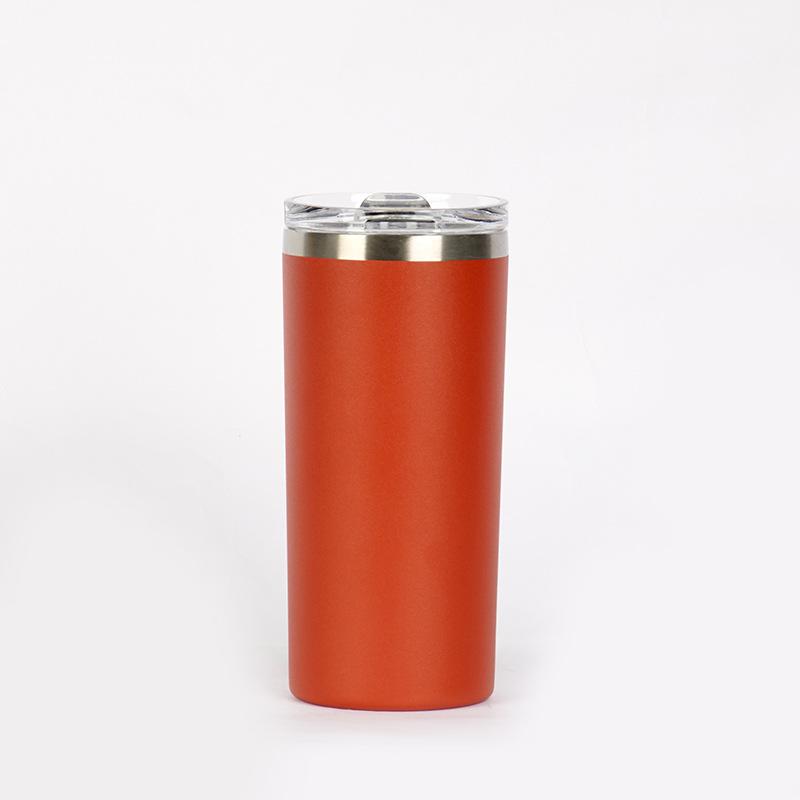 Straight Cup Stainless Steel Thermos Cup Creative Office Water Cup Portable Car Straight Cup Student Water Cup