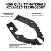 Engine Bay Side Panel Covers Pair-  Version Replacement for 2016-2019 10TH GEN