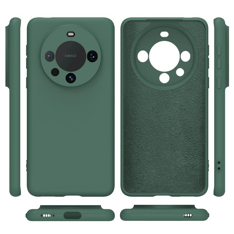 Suitable for Huawei Mate80pro Anti-liquid Silicone Mobile Phone Case Huawei Mate 70pro 5G Silicone Soft Case
