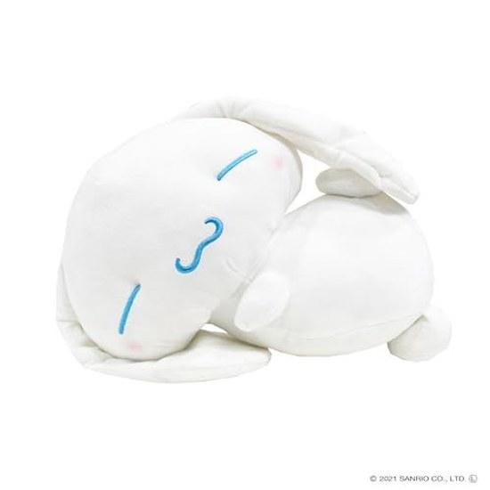 MORIPiLO Body Pillow Sanrio Cinnamoroll Uses Smooth Material Marshmallow Texture Plush Toy Large Cushion Cute Size Cozy Sleeping Approximately 45cm