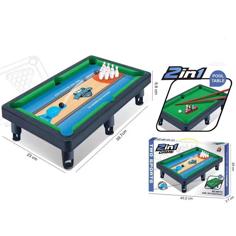 Realistic Mini Billiard & Soccer Table - Interactive Parent-Child Indoor Toy