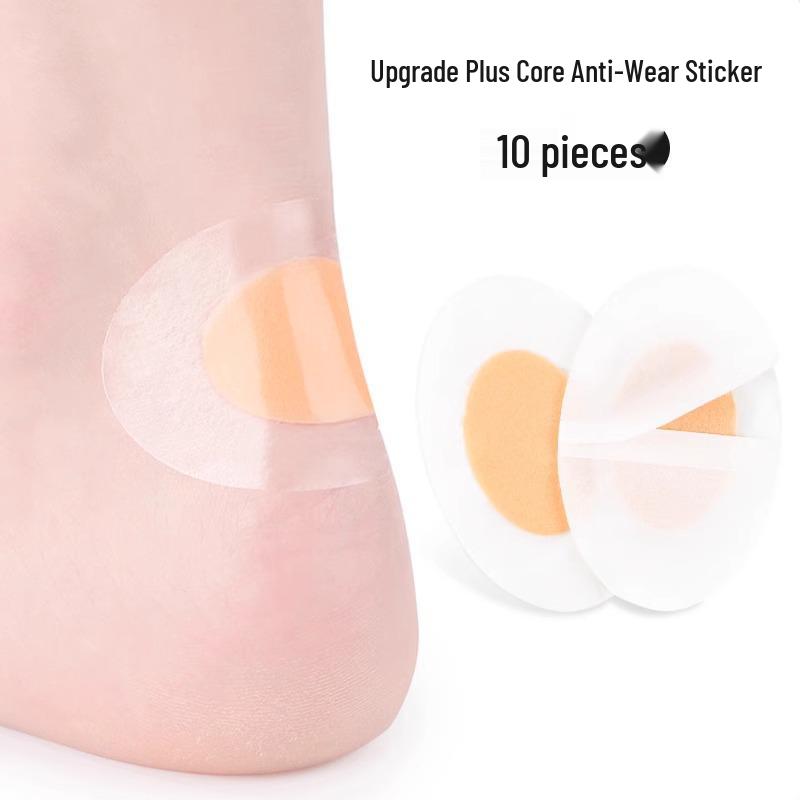 Transparent Anti-Friction Heel Stickers for Men and Women – Protects Ankles