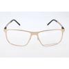 Lunettes de Vue Porsche Design P8276 57/16/145 B LIGHT GOLD METAL UNISEX POR FRAME P8276 B 57 16 145