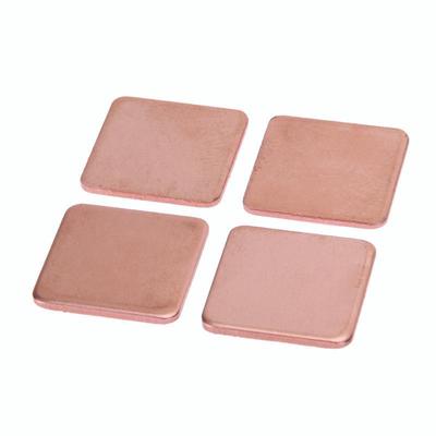 10 pcs 20mmx20mm 0.3mm to1.5mm Heatsink Copper Shim Thermal Pads for Laptop