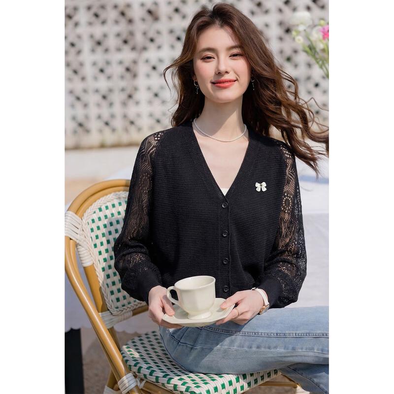 Mocana Women's Chic Short Knit Cardigan - MKNJD4339