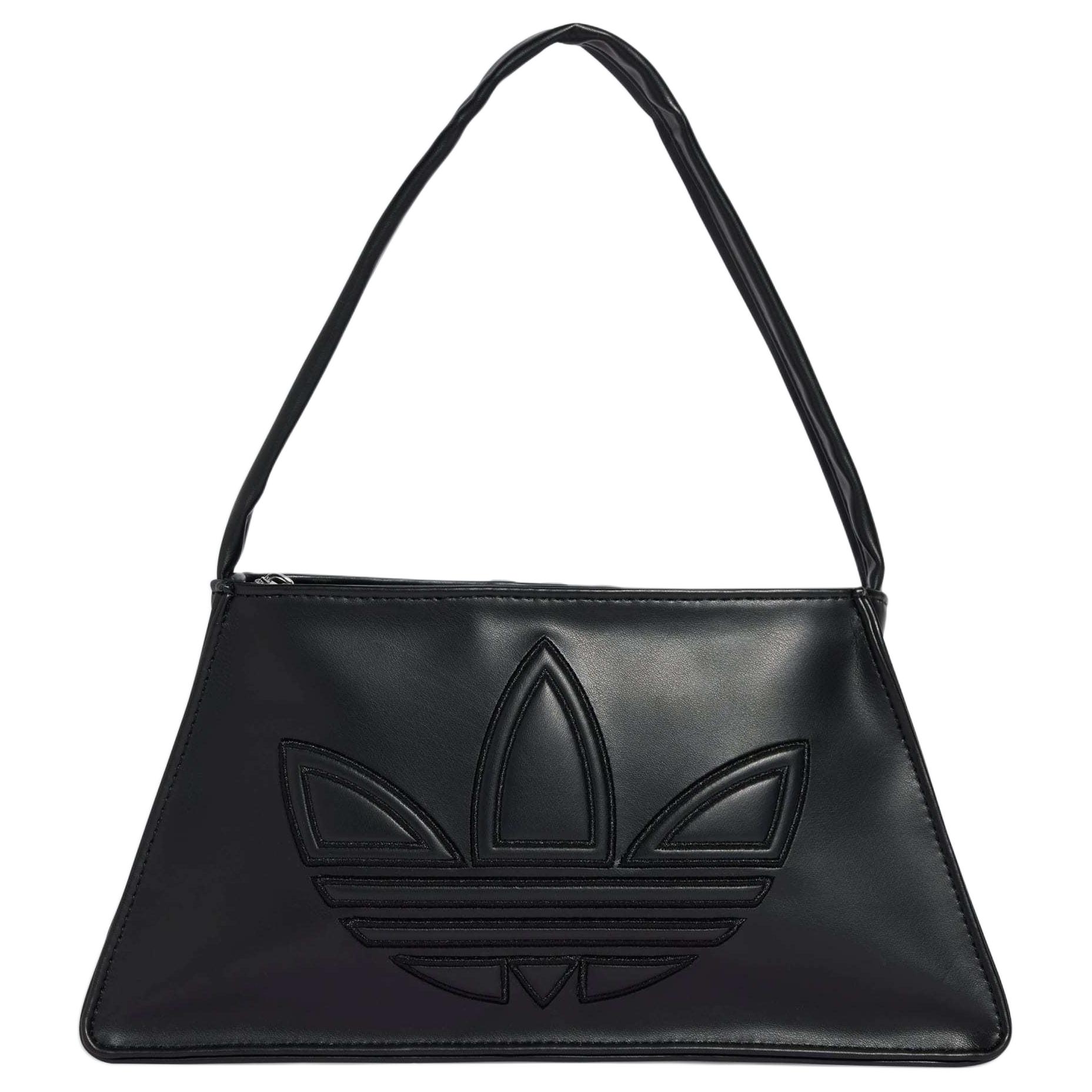 

Новая женская сумка через плечо Adidas Originals из полиуретана, обычная, черная IY4057 31.0*8.9*16.0CM