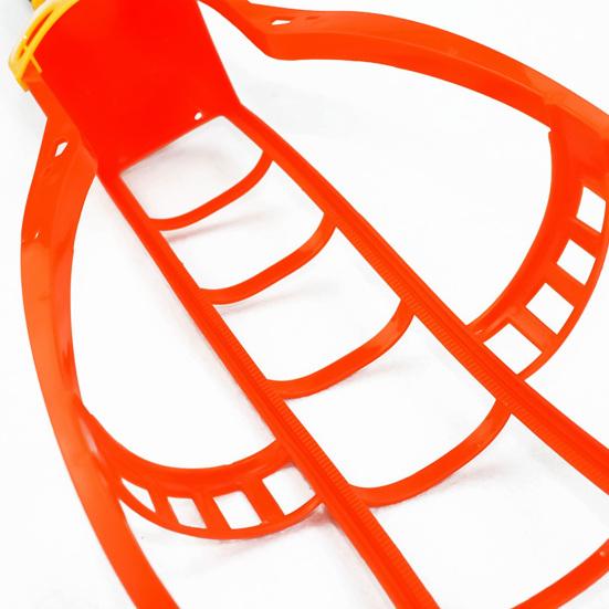 1Set Racquet Ball Bright Color Parent-children Interaction Lightweight Launch and Catch Balls for Outdoor