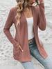 2025 Autumn Fashion Women's Knit Cardigan: Chic Long Sleeve Casual Jacket