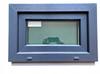 Finestra PVC Antracite 60X40 Destra, Nuova 600X400 Mm Vasistas-Apertura a Ribalta Bi-Vetro
