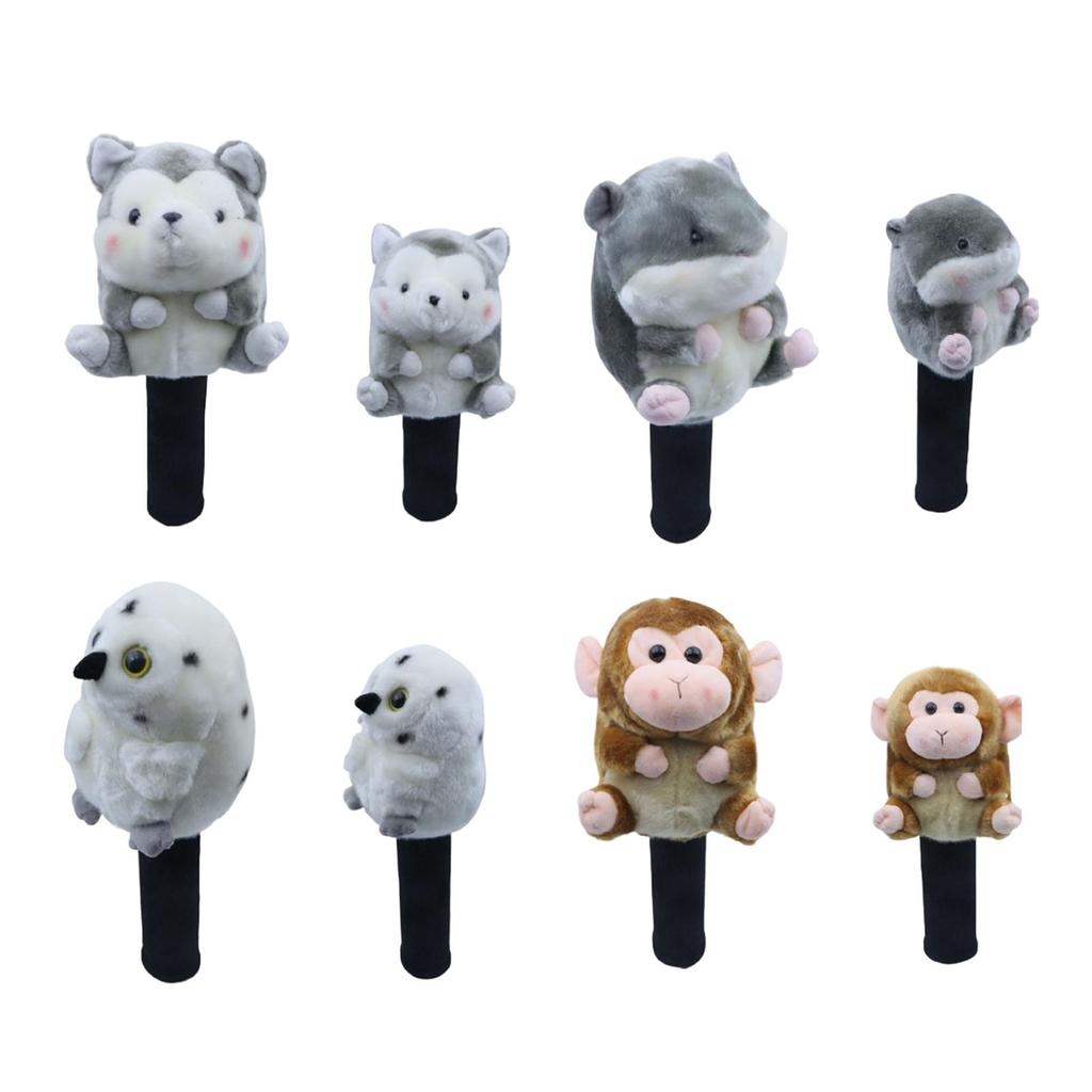 Soft Animal Golf Club Head Cover Anti Scratch Adorable Funny Golf Headcover for Universal Driver Protection