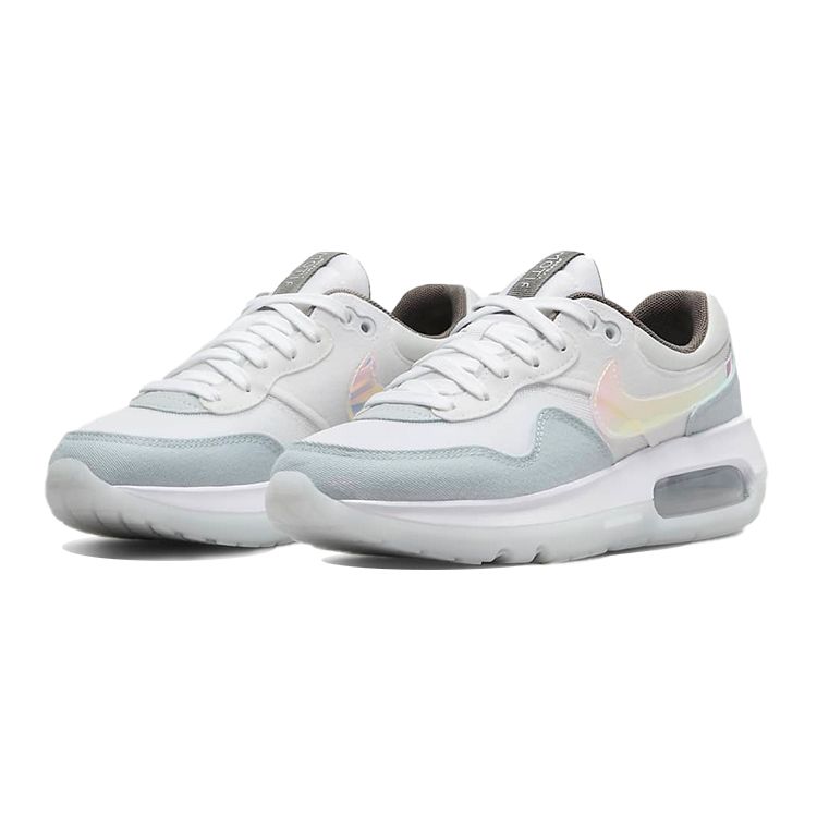 Nike Air Max Motif GS Biała Aura Dziecięce Sneakersy Summit-White Flat-Pewter DH9388-101