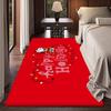 S-Snoopy Cartoon Floor Mat INS Style Soft Bedroom Floor House Laundry Room Mat Anti-skid Household Carpets
