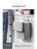 Wall-Mounted Trash Can with Lid for Kitchen, Bathroom, and Living Room - Creative Hanging Storage Wastebasket