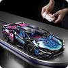 Neue Bausteine Roadster Technologie 1:14 Renn-Roadster Bausteine Montage Stein Fahrzeug Spielzeug Geschenk für Jungen 1314 Teile
