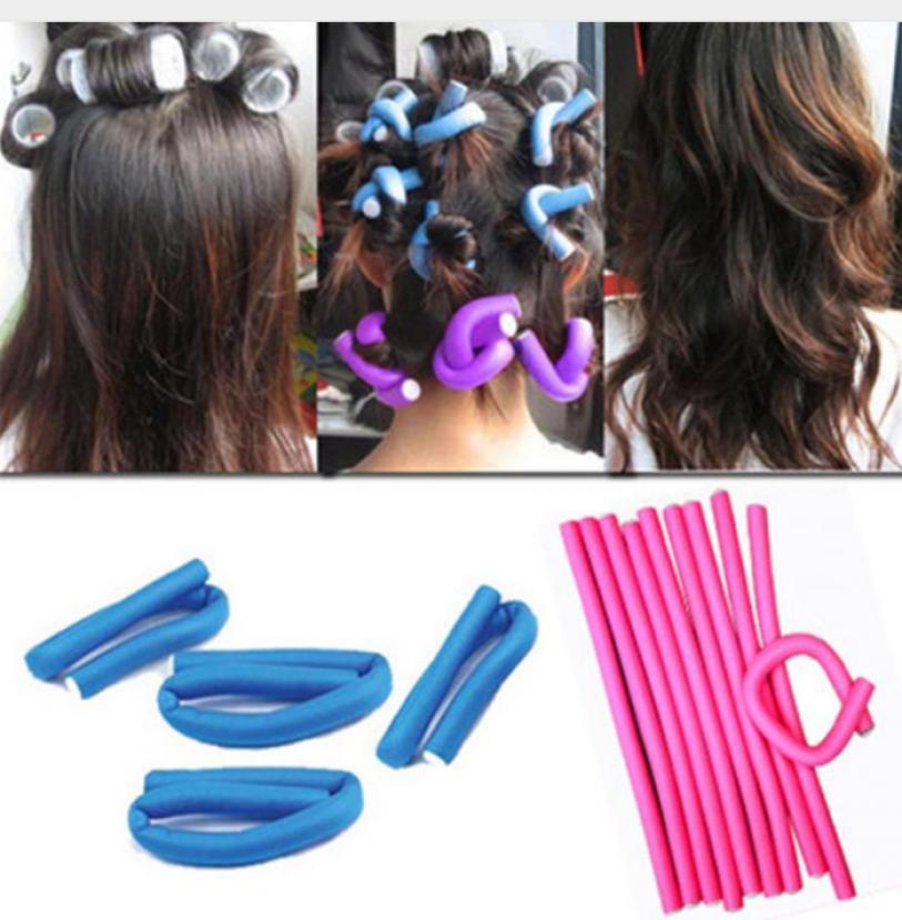 Buy 10pcs Set Flexible Twisty Rods Foam Benders Safe Hair Dressing ...