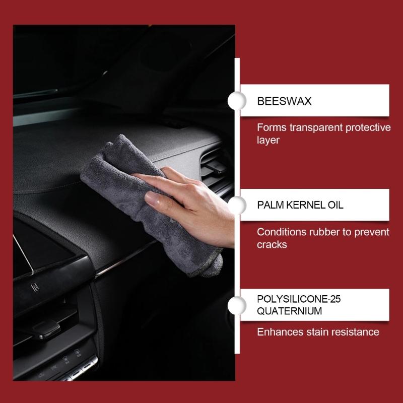Pasta Restauradora para Interior Automotivo Solução de Detalhamento Para Uso Rápido e Fácil por Proprietários de Carros e Profissionais
