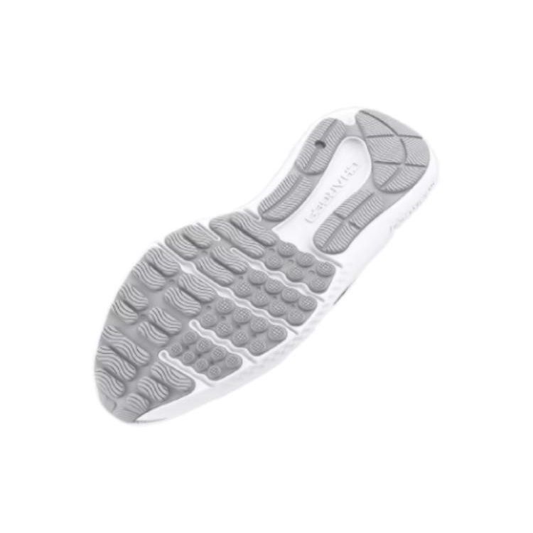 Under Armour Surge 4 White Halo Grey Men Sneakers Black 3027000-100