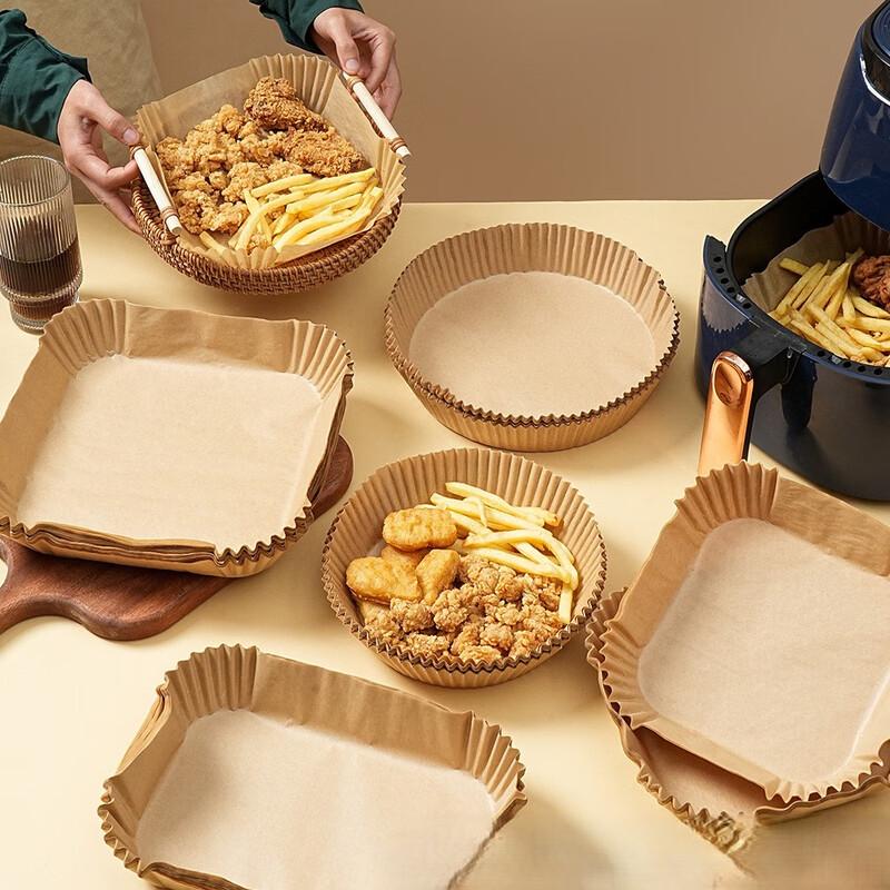 ZISIZ Round Oil-Absorbing Baking Paper Liners