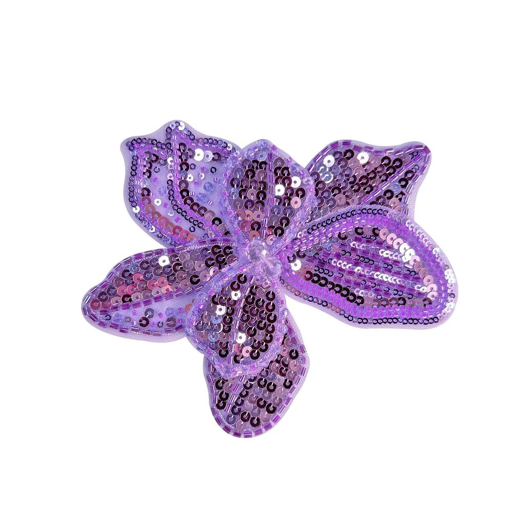 Color Beaded Sequins Three-Dimensional Flower Decorative Clothing Applique Dress Dress Corsage Accessories Cloth Stickers Accessories
