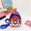 Kids Cartoon Nylon Chest Bag With Paw Patrol Chase Print Design For Preschoolers