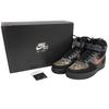 Pristine NIKE High cut sneakers black Natural leather mens 26cm 555107-001 Used