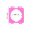  Pipe Mouth Baffle Hamsters Toy Cages Tunnel Port Outside Plate Connector Plastic