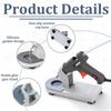 Hot Glue Dispenser Holder Anti-Drip Universal Heat Resistant Support Stand Melting Glue Dispenser Base For Arts Crafts Home
