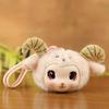 Adorable Kawaii Sheep Silicone Pendant Plush Keychain and Backpack Charm