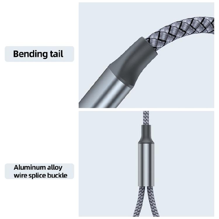 Auditory Connector 3.5mm, USB TypeC To 2RCA Cable for Seamlessly Auditory Device Integration Connection Cable