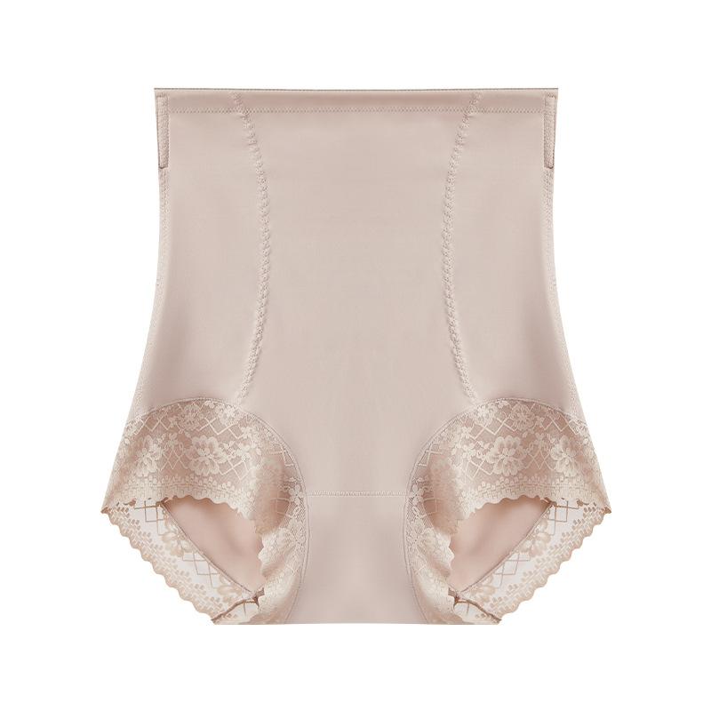 

Женское нижнее белье большого размера с высокой талией, утягивающее живот и бедра, сексуальное, дышащее, не царапающее, антибактериальное XL телесный