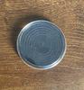 Fully Transparent 35mm Round PS Plastic Coin Storage Box with Lid