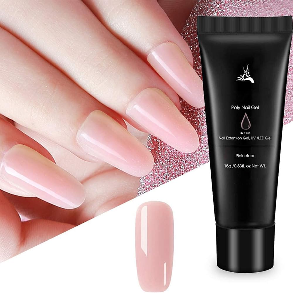 Gel Nail Nail Extension Polygel Manicure Polygel Manicure Nail Extension Easy Nail Extension Poly Gel Set, Kit, Set, All-in-One Kit, Suit, 15ml,