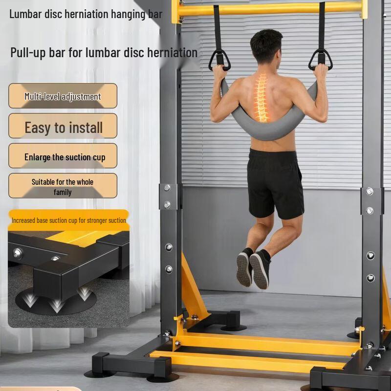 Home Adjustable Floor Standing Pull-Up Bar