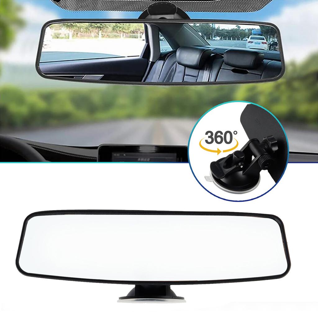 360° vnitřní zpětné zrcátko Nastavitelná přísavka Automobilové nákladní vozidlo Zadní zrcátko Široké Dlouhé zpětné zrcátko Univerzální bezpečnost pro instruktora