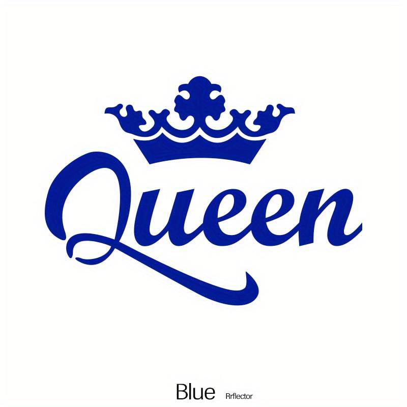 

1 шт. Наклейки на автомобіль CROWN QUEEN, Модна водонепроникна вінілова наклейка, Автонаклейка, Аксесуари для стайлінгу автомобіля, Декорації XXL