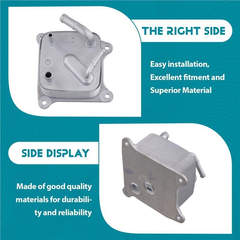 A82M-Engine Oil Cooler 2160650X1C 21606-50X1C For Nissan Kicks P15 Dacia Sandero III 2025 Radiator Cooling System Part