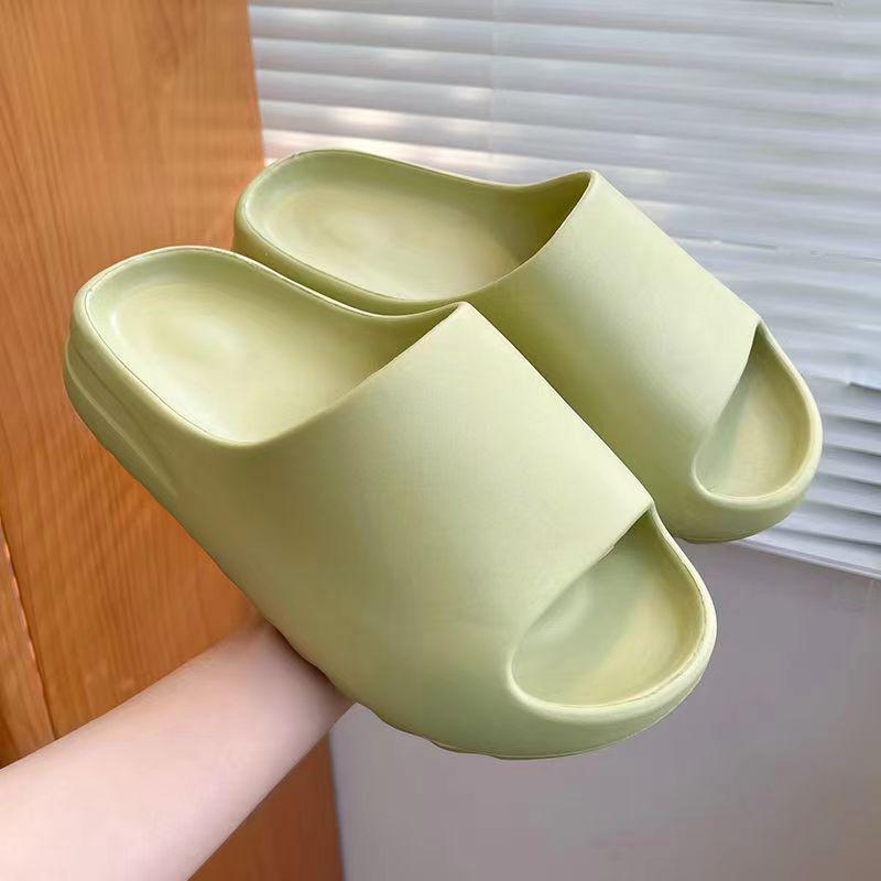 Lu Langsen Kokos Högelastiska Hemtofflor, Tjocksulade Strandskor