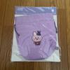 [USED] Limited Edition BT21 String Pouch Drawstring Bag COOKY