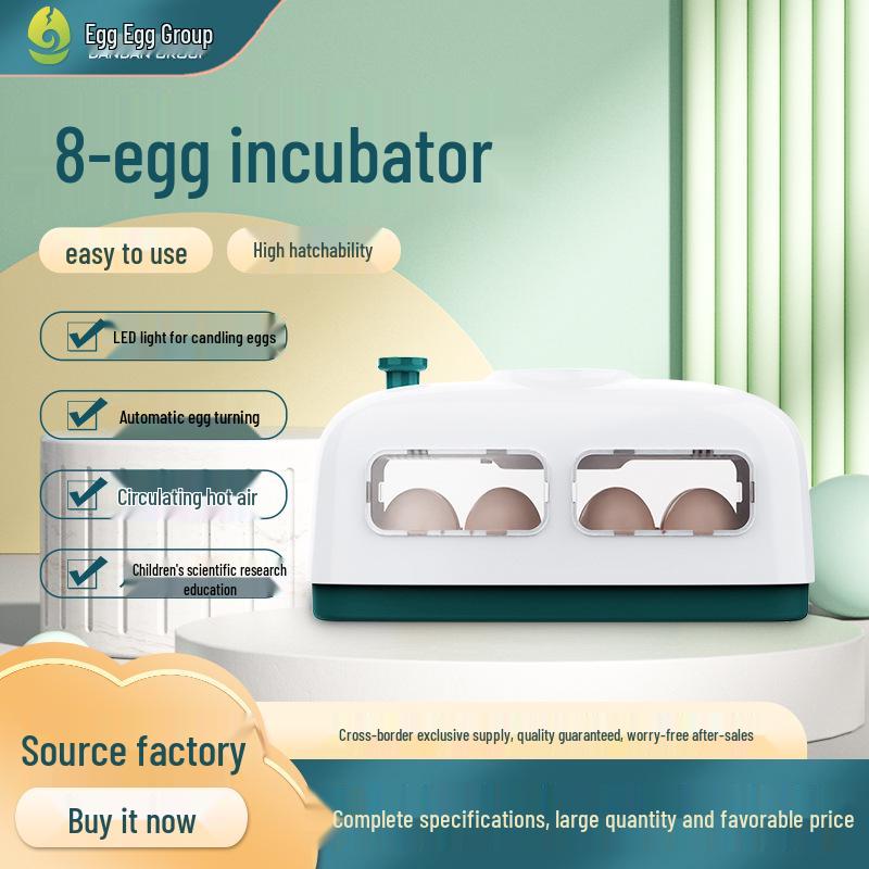 

WONEGG Smart 8-Egg Incubator for Children s Educational Use