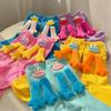 1 Pair Cotton Crew Dress Socks Simple Ankle Socks Trendy Bootie Socks Cartoon Doll Calf Socks for Womens Streetwear