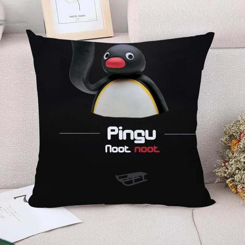 Dekorativní povlak na polštář Pingu x Povlaky na polštáře pro manželskou postel Potahy na polštáře na pohovku Povlak na polštář x Povlaky na polštáře