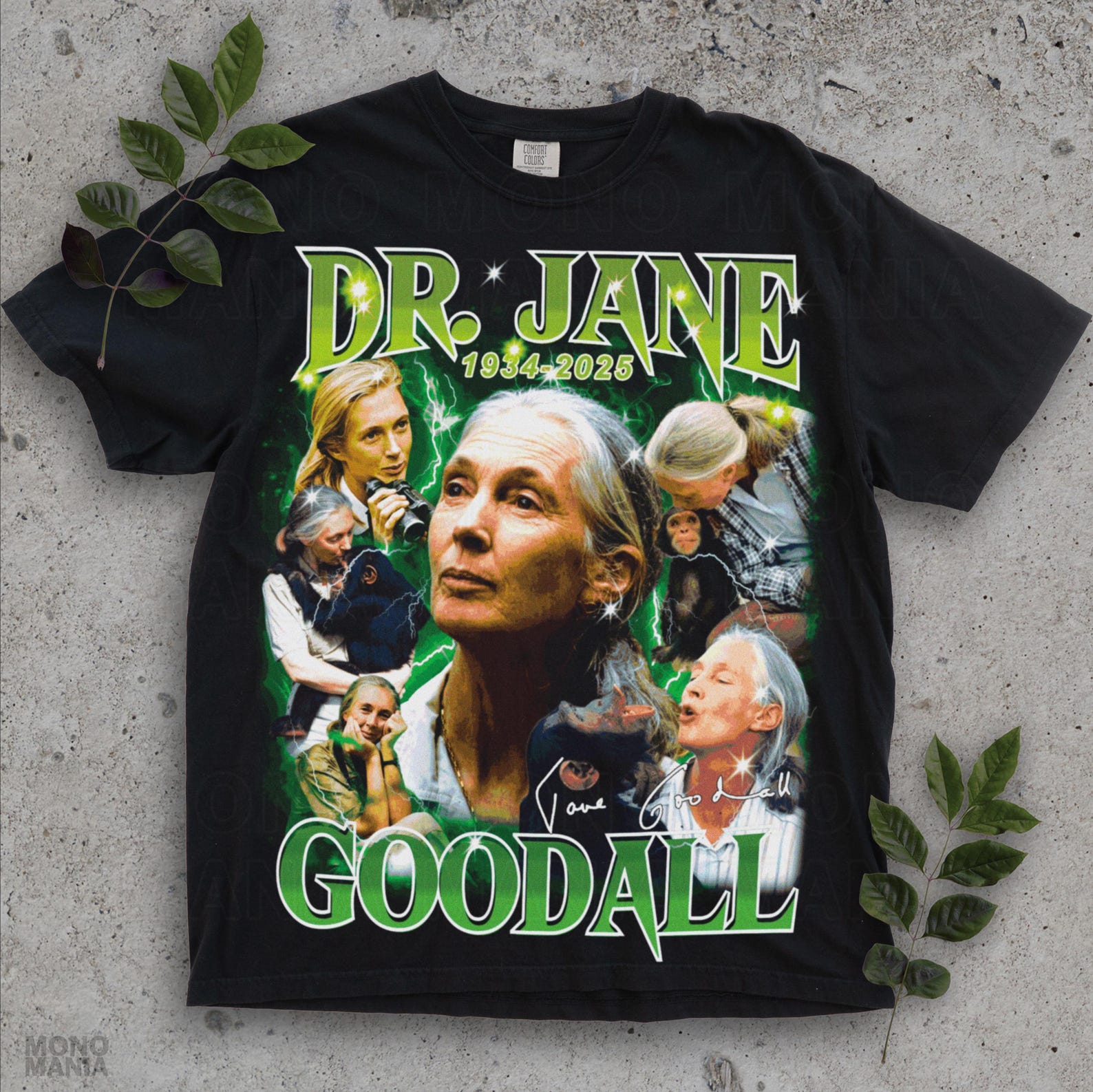 Jane Goodall Bootleg shirt Memorial T-shirt, Remember Jane Goddall, Thank You Jane, Rip Jane Goodall, Homage shirt Retro 90 s Vintage Icon S