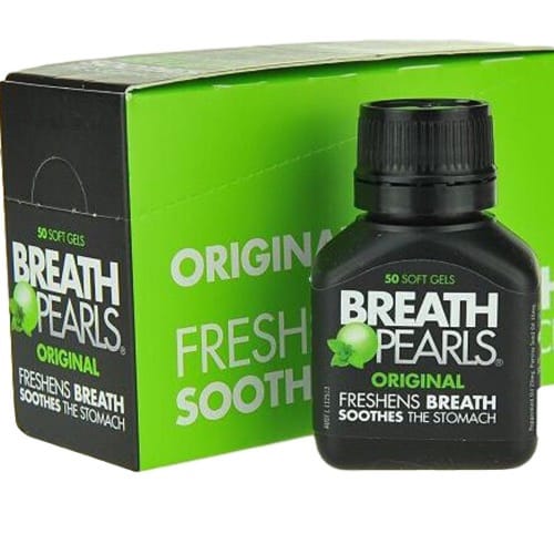 Breath Pearls Original Freshens Breath 50 Softgels