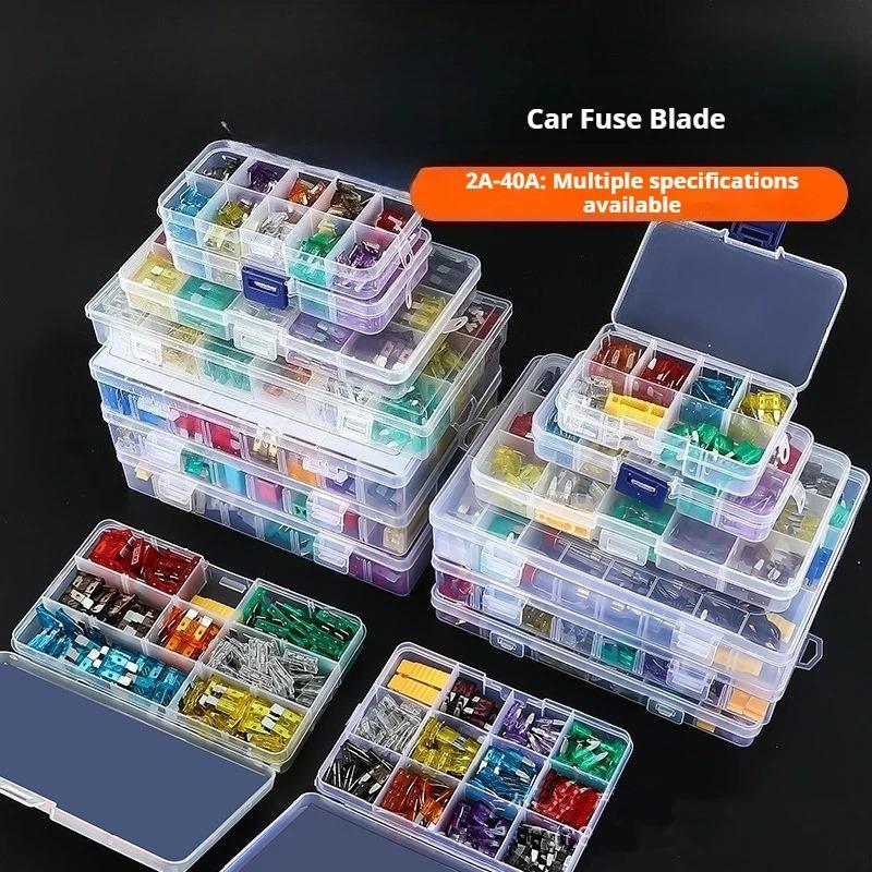 Standard Car Fuses 2A 3A 5A 7.5A 10A 15A 20A 25A 30A 35A Free Matching Choice Car Fuses Blade Fuses for RV/Truck/SUV Fuse Holders1