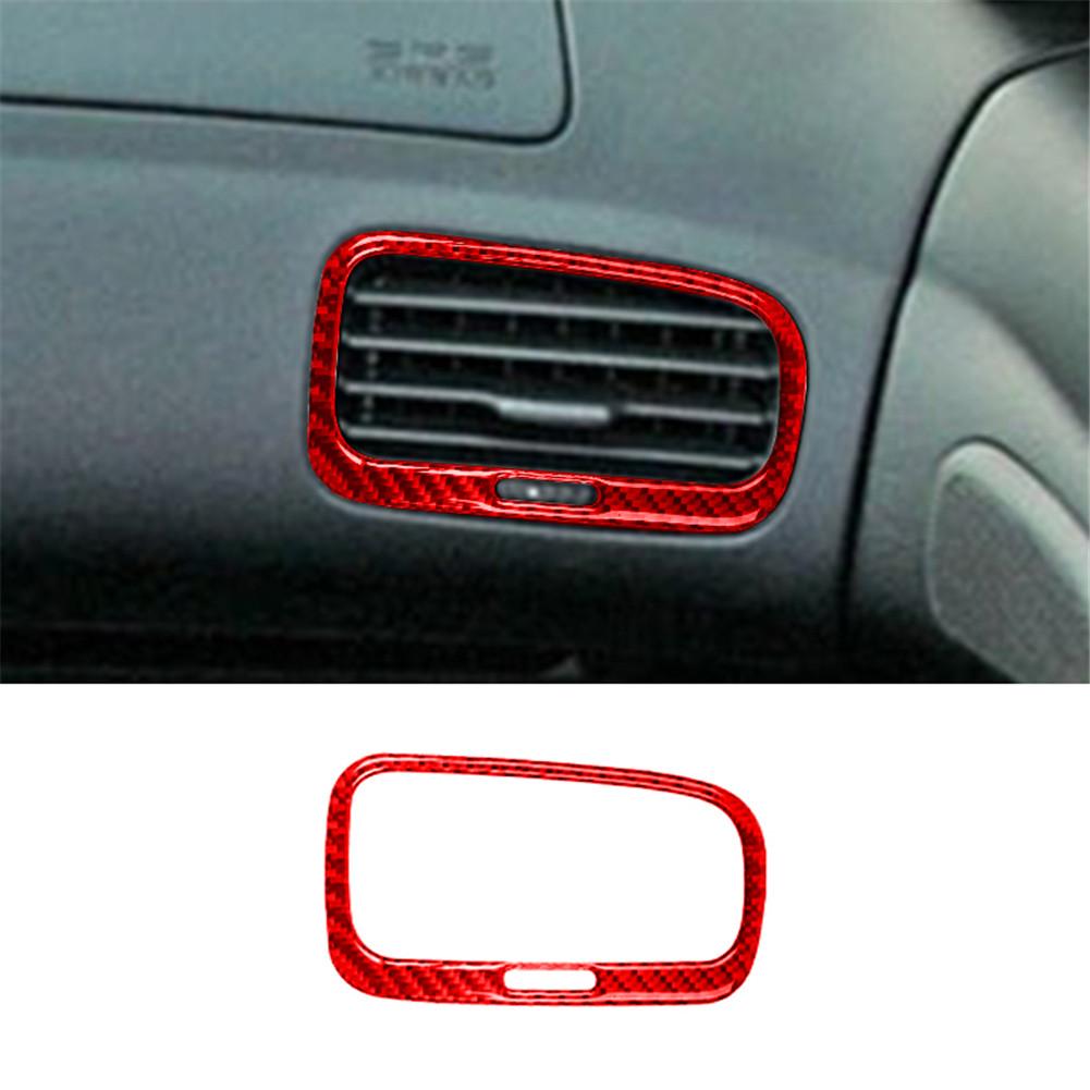 Autocol de protecție roșu pentru decorațiuni interioare pentru Honda S2000 2000-2009 Accesorii auto Fibră de carbon