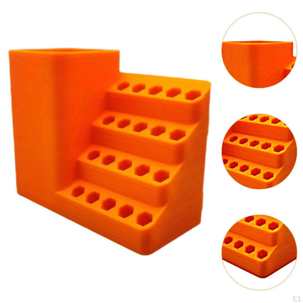 Głowica wkrętaka Tablica perforowana 20 otworów Wielofunkcyjny Oszczędzający miejsce Wytrzymały Stojak ekspozycyjny Narzędzie garażowe