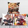 Bernice Animiertes Spiel Zenless Zone Zero Kissenbezug Quadratisches Kissen Schlafzimmer Sofa Freizeit Komfort Wohnzimmer Heimdekoration 40X40