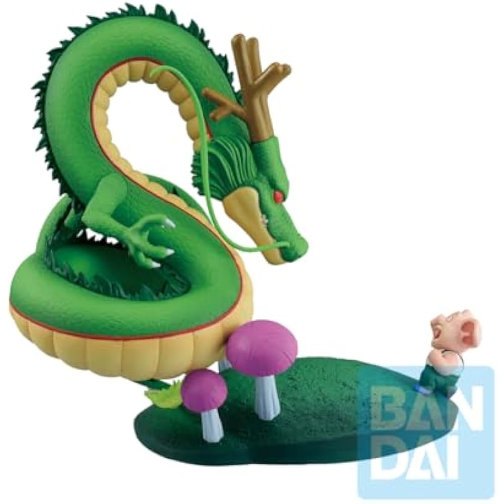 Ichibansho Figure - Dragon Ball - Oolong & Shenlong (Dragon History II) Revival Moments Collector...