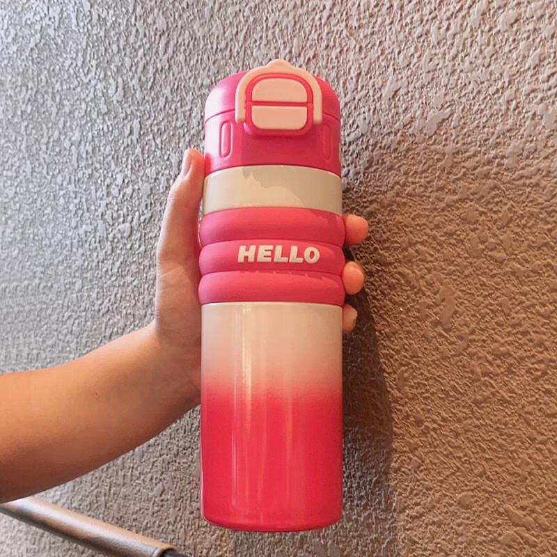 Xihe Dual-Drink 316 Stainless Steel Portable Thermos Bottle